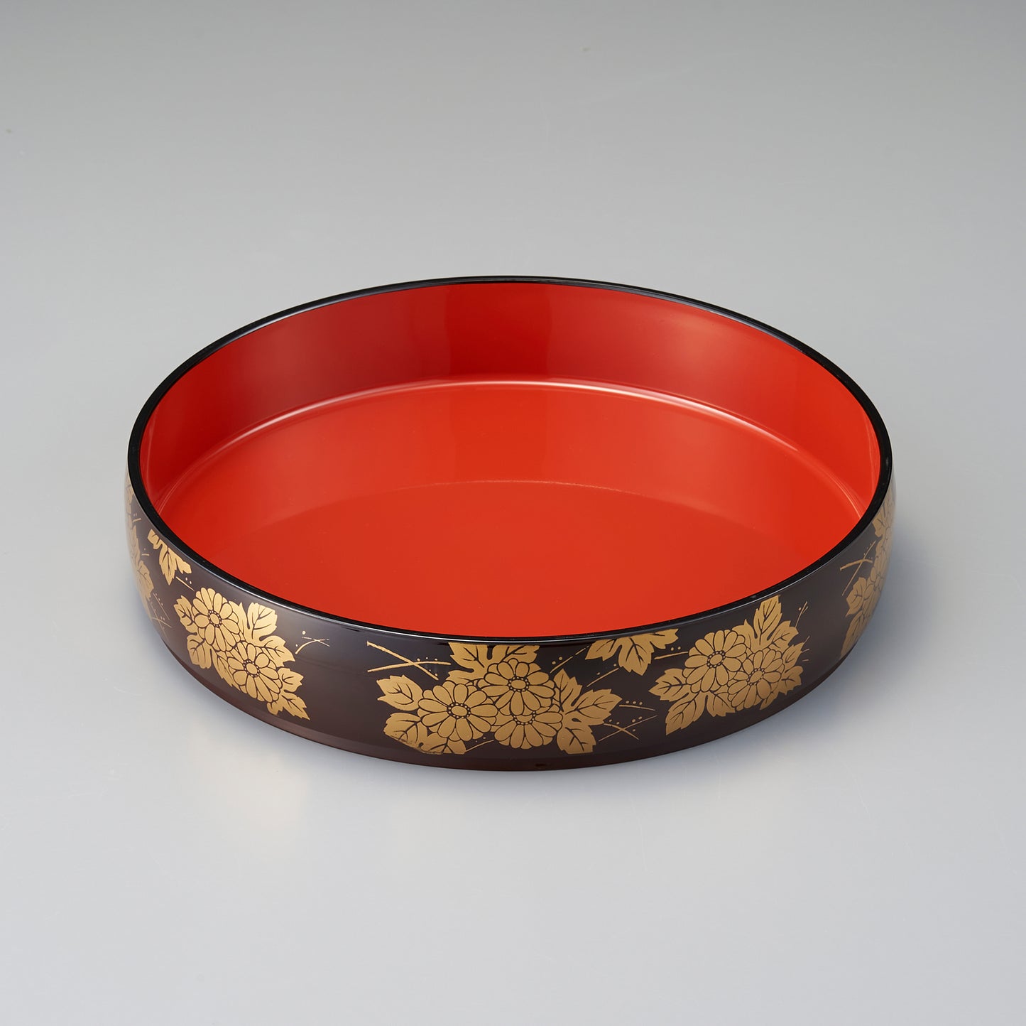 000-713 尺0丸桶 金菊うるみ内朱