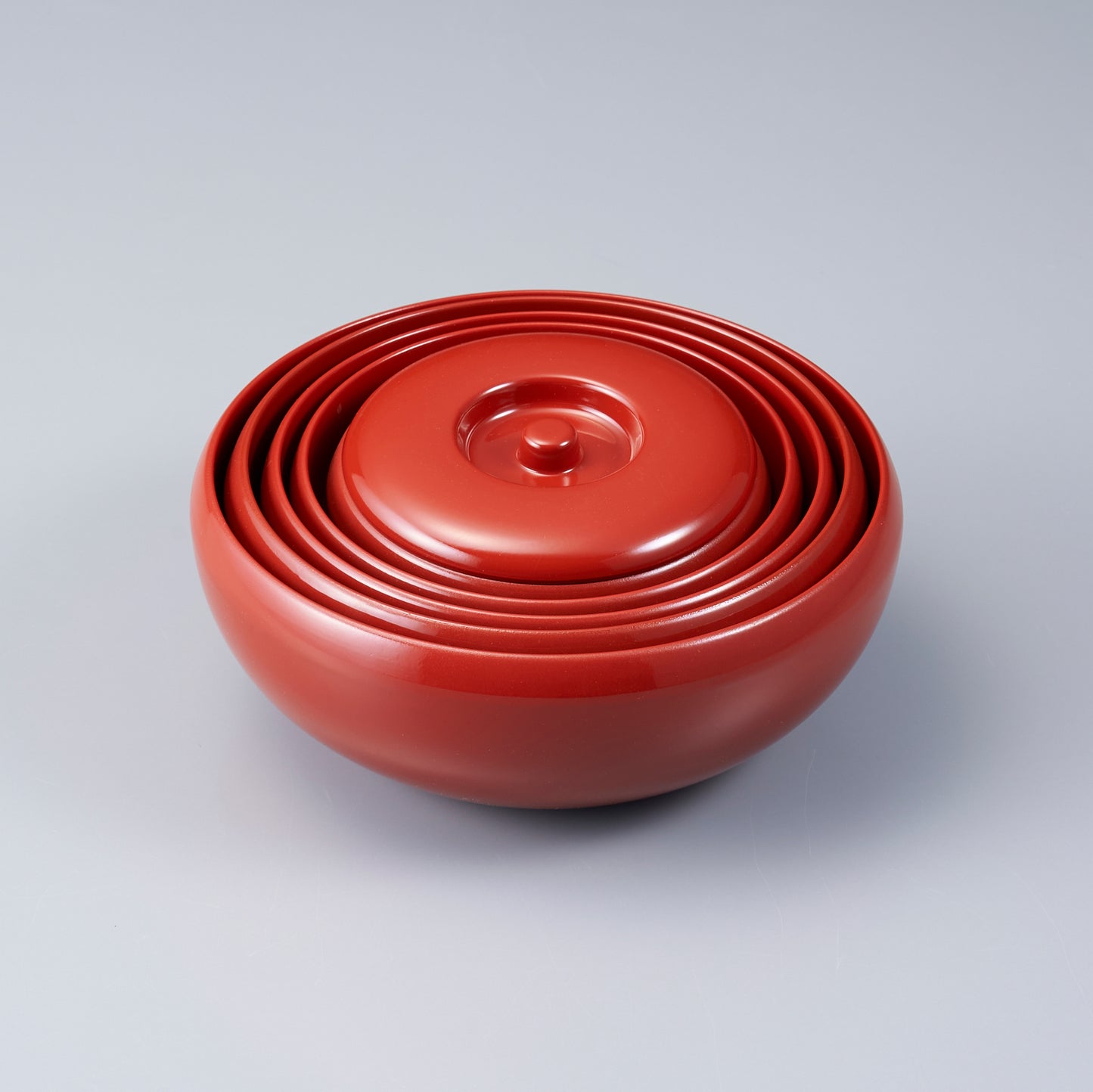 000-716 精進椀 漆 (身×7つ・蓋セット)