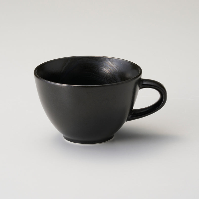 K005-280 BLACKカフェオレカップ