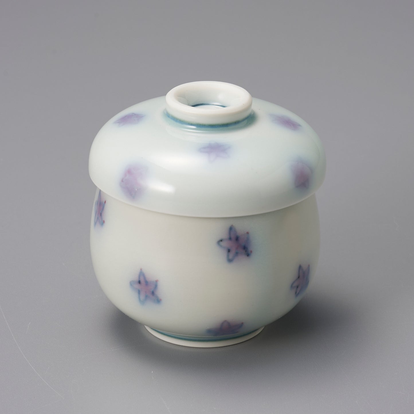 072-156 白青磁星散らしミニ蒸碗