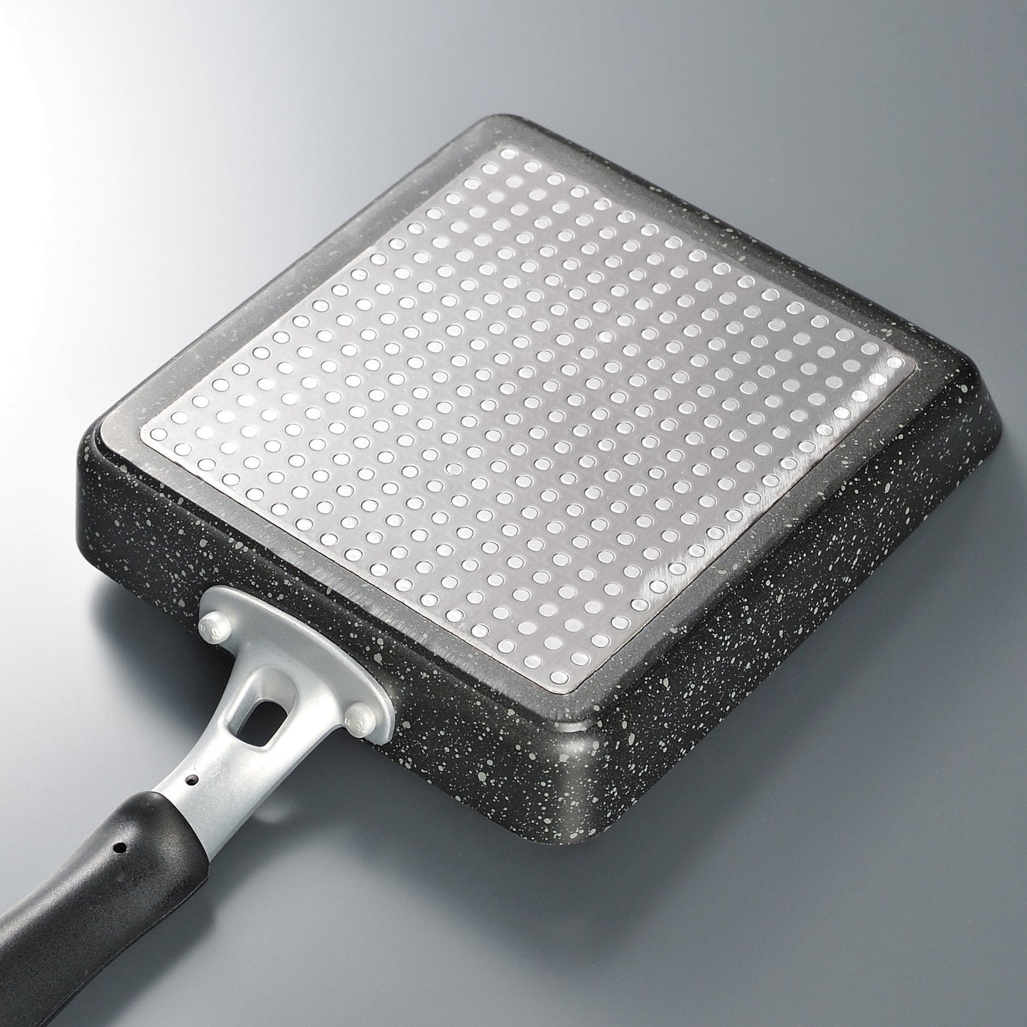 104-10028 MTI IHマーブル玉子焼 Light 四角底圧着