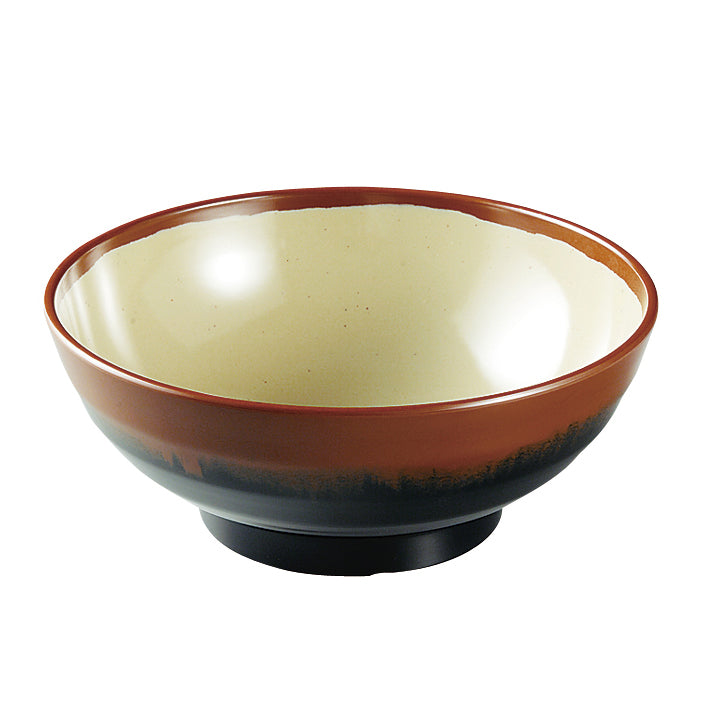 105-10013-03 長次郎窯 そば丼(特大) 内若草 (AN70G)
