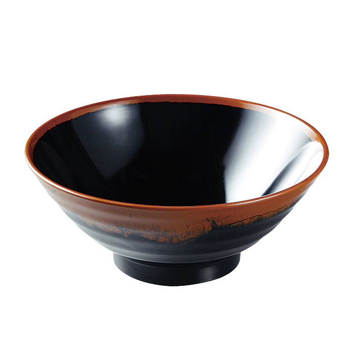 長次郎窯 そば丼 内黒