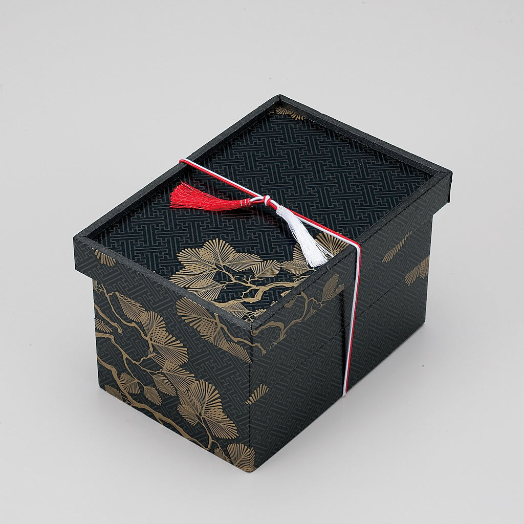 127-10014 琥珀松二段かぶせ蓋セット<120セット入>