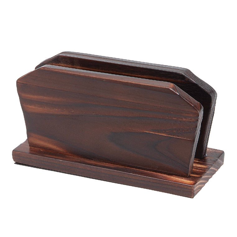 焼杉ブックスタンド