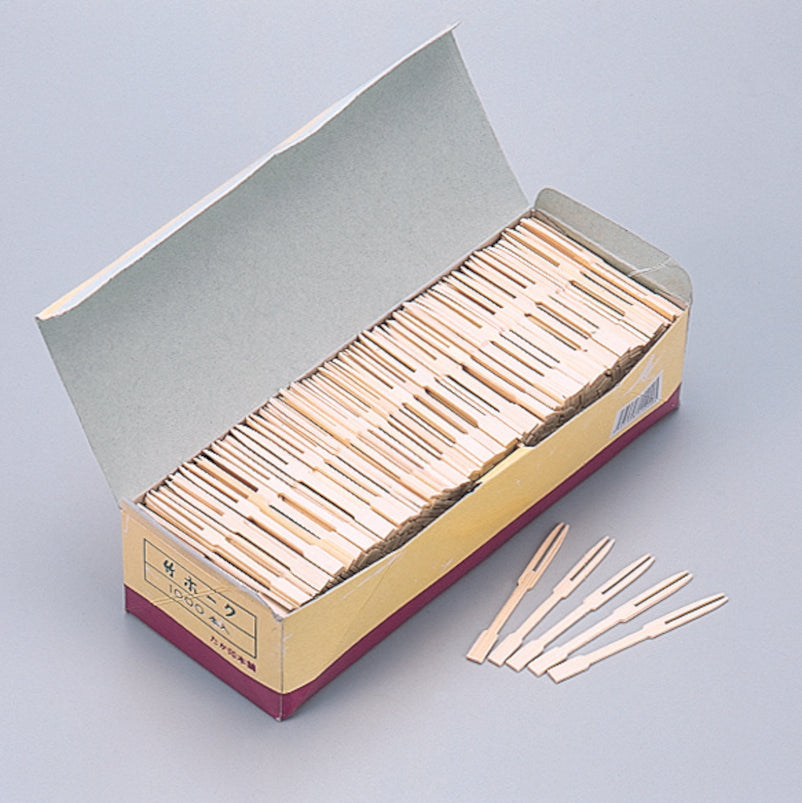 188-10030 竹フォーク<1000本箱入>