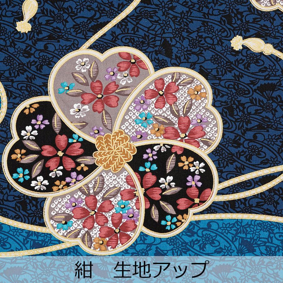 座布団カバー「二点花絵」