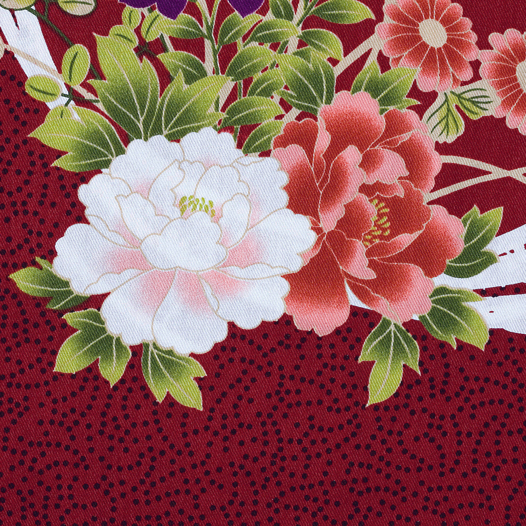 座布団カバー「丸花紋」