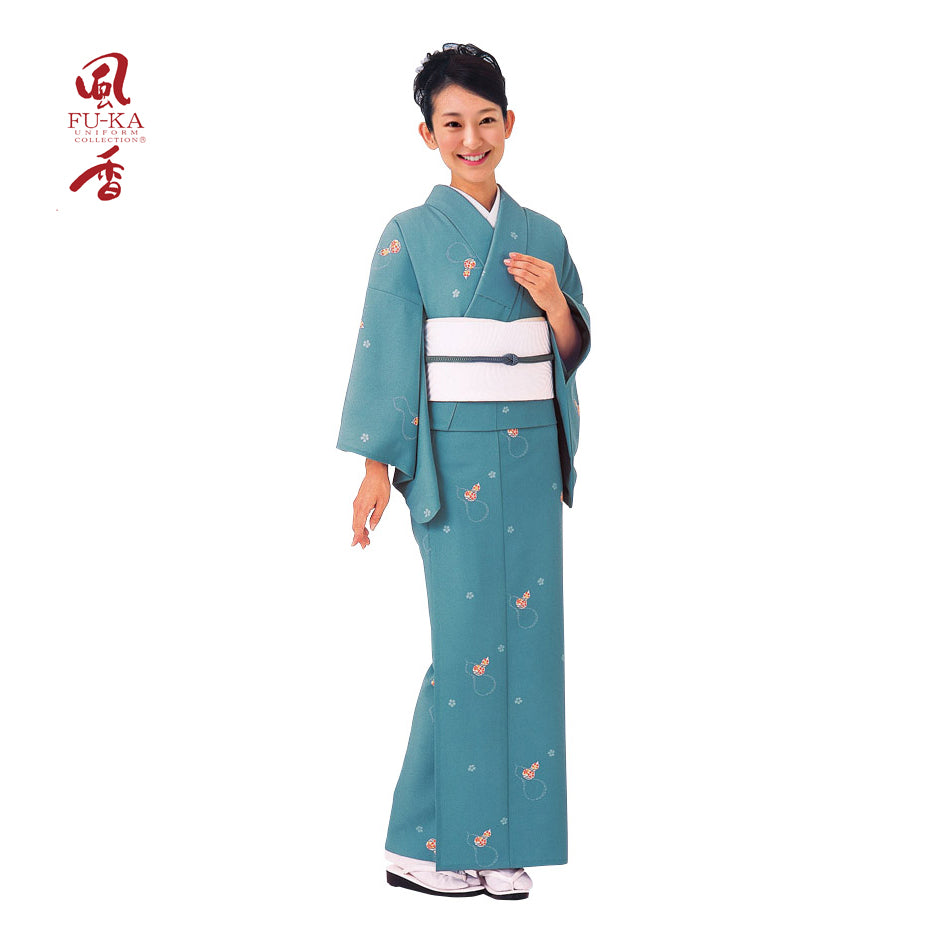 193-90006-01 紋織名古屋帯 波・白(OB-105)