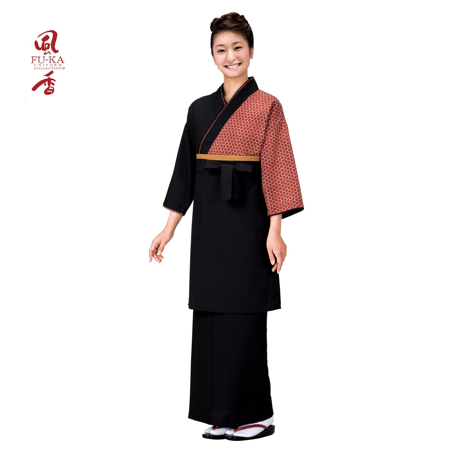 193-90070-02 和風ベルト 抹茶/芥子リバーシブル(YB-700)