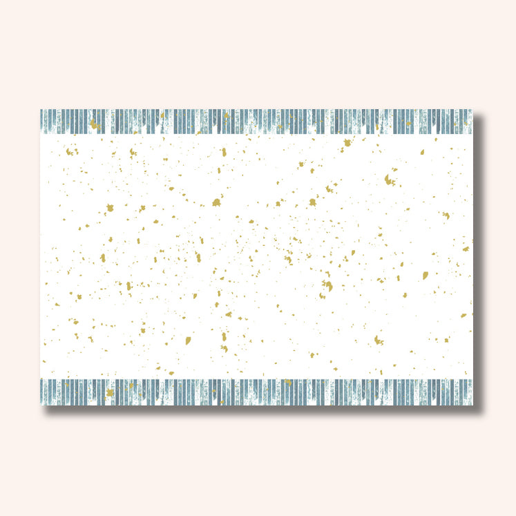 201-10278 38cm上質紙マット 金閣渕紺ストライプ