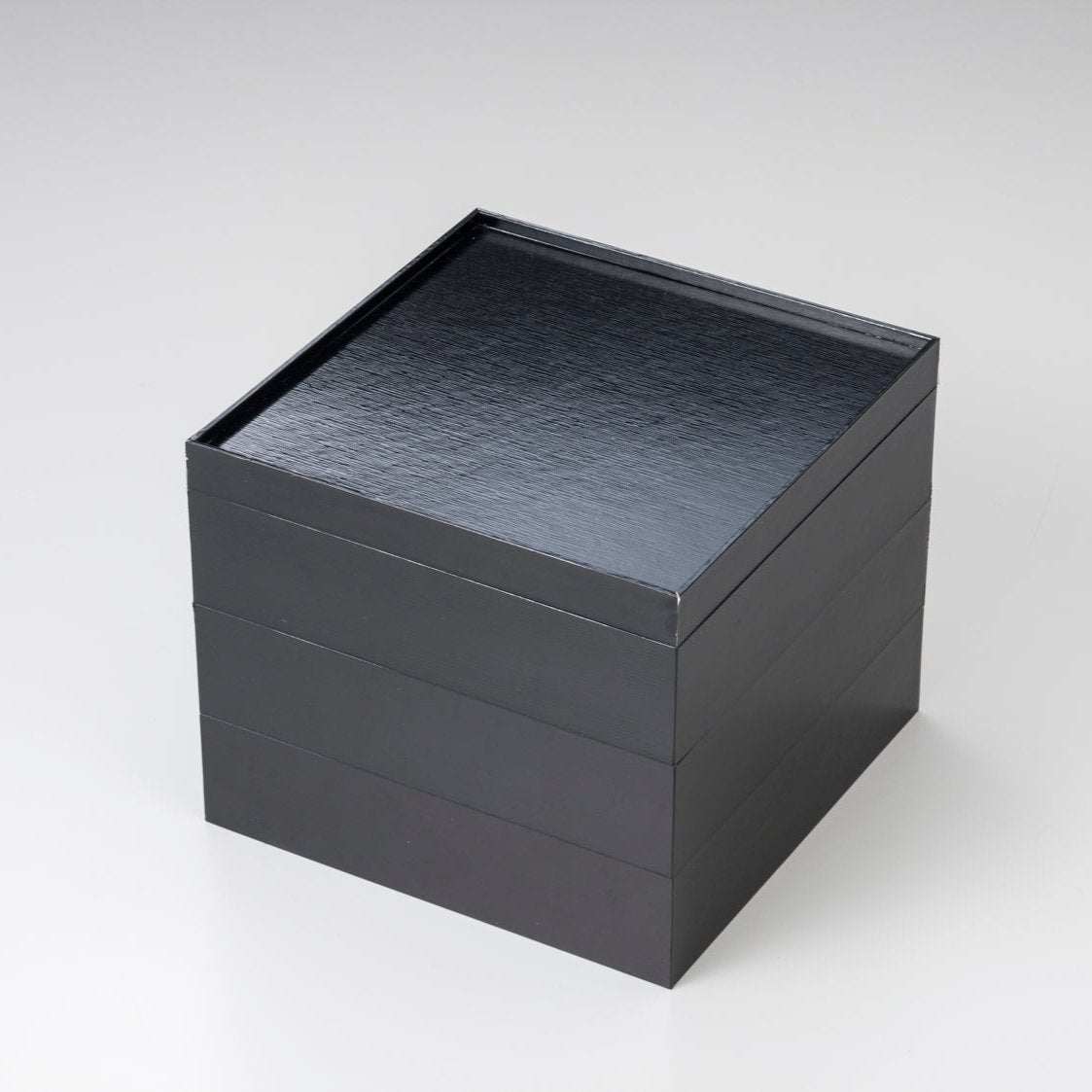 7寸紙重箱 黒内金