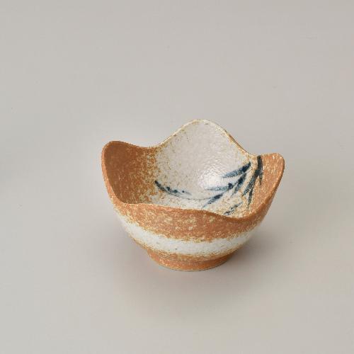 071-66 志野芦絵四方上り小丼