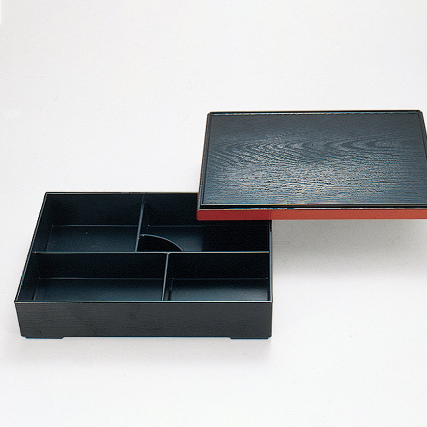 新東寺松華堂<仕切固定> 黒渕朱