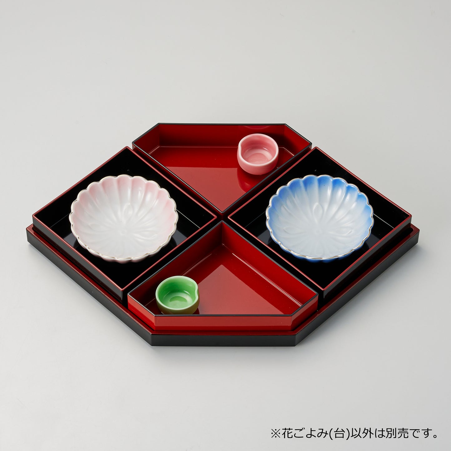 310-33121 花ごよみ 黒天朱