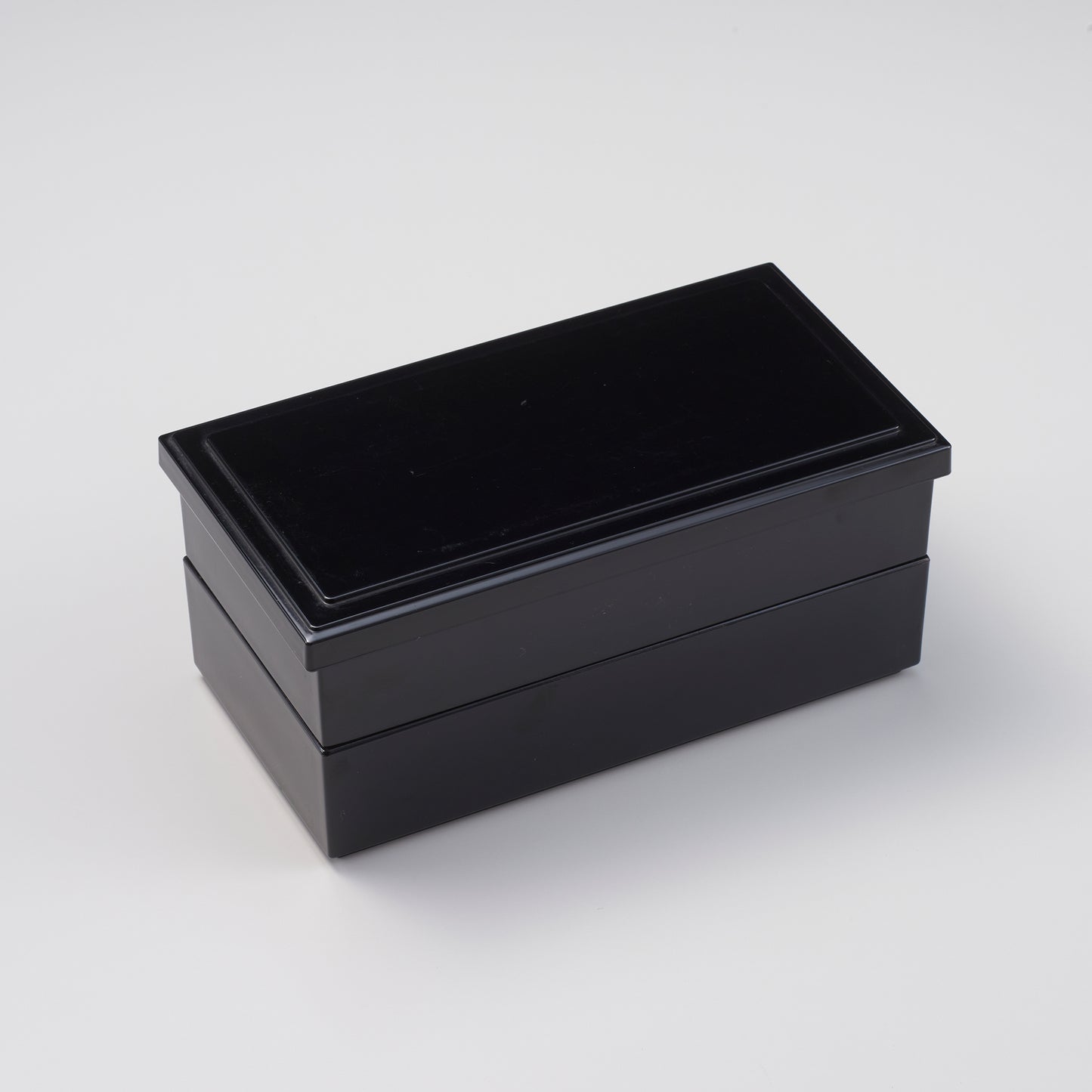 310-48111 8.5寸角長盛器2段 黒内朱