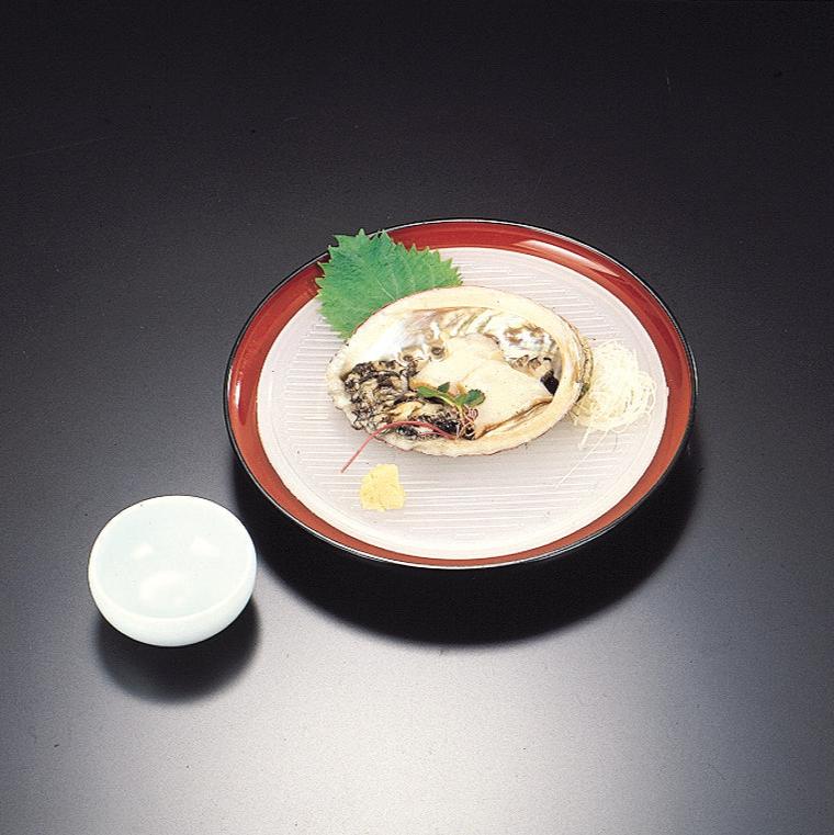 390-25011 皿ざる 黒内朱