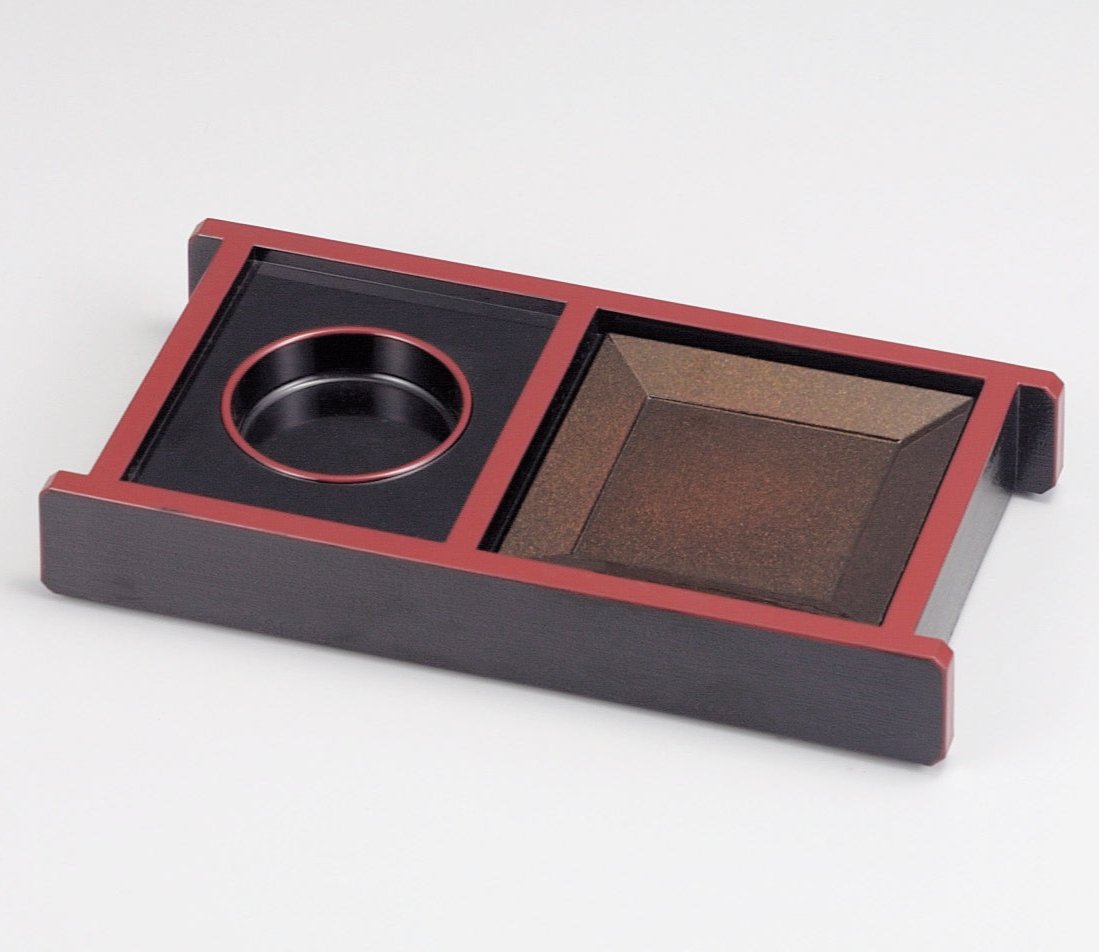 390-61011 嵯峨ざる 黒天朱