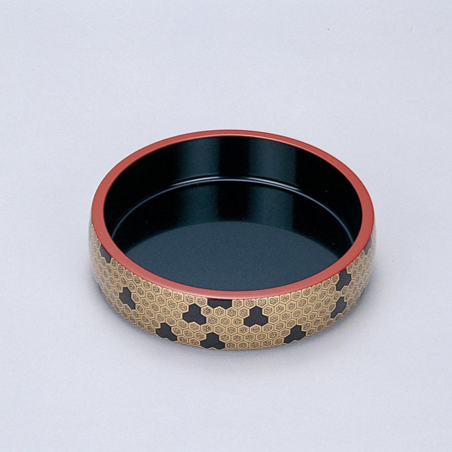 太鼓型桶 亀甲内黒