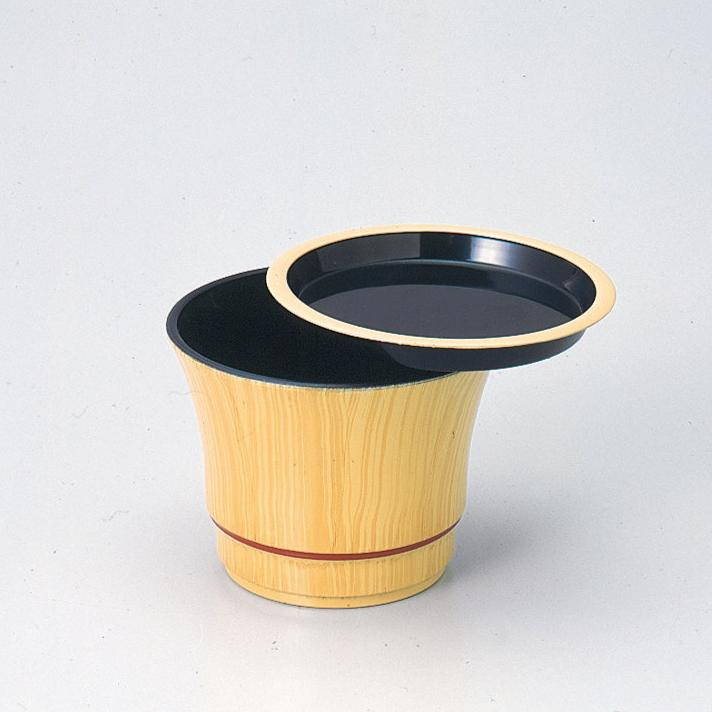 竹仙そば汁千代口 白木目朱帯