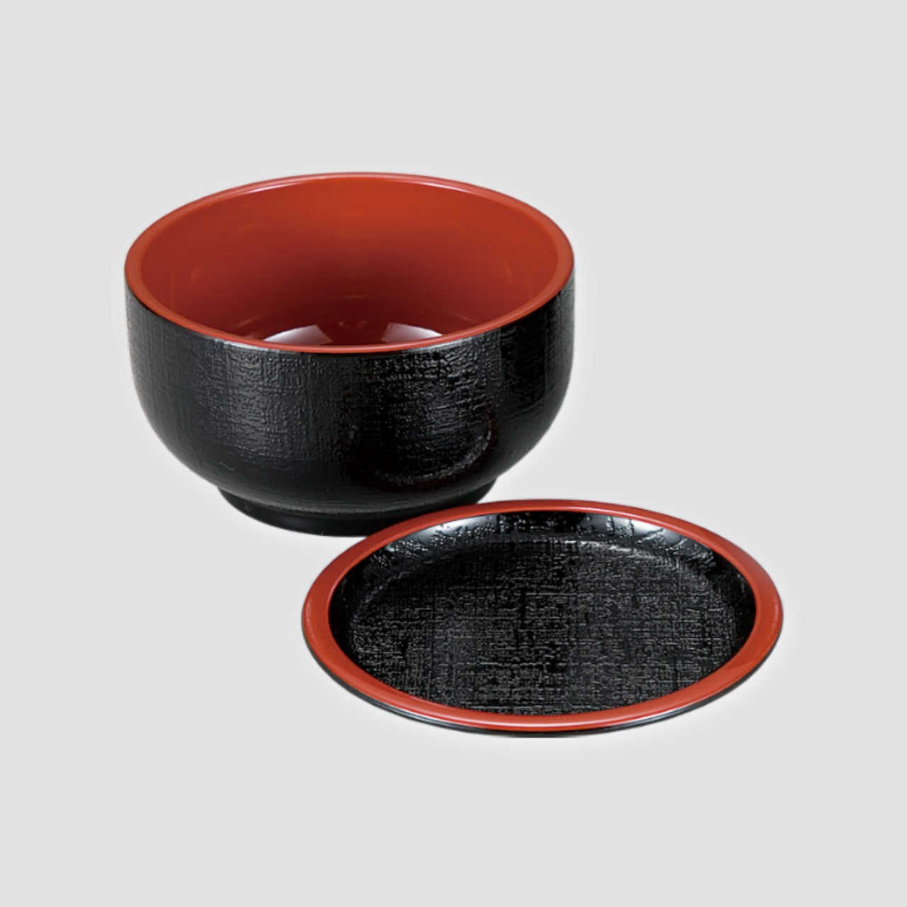 布目そば汁入 黒内朱