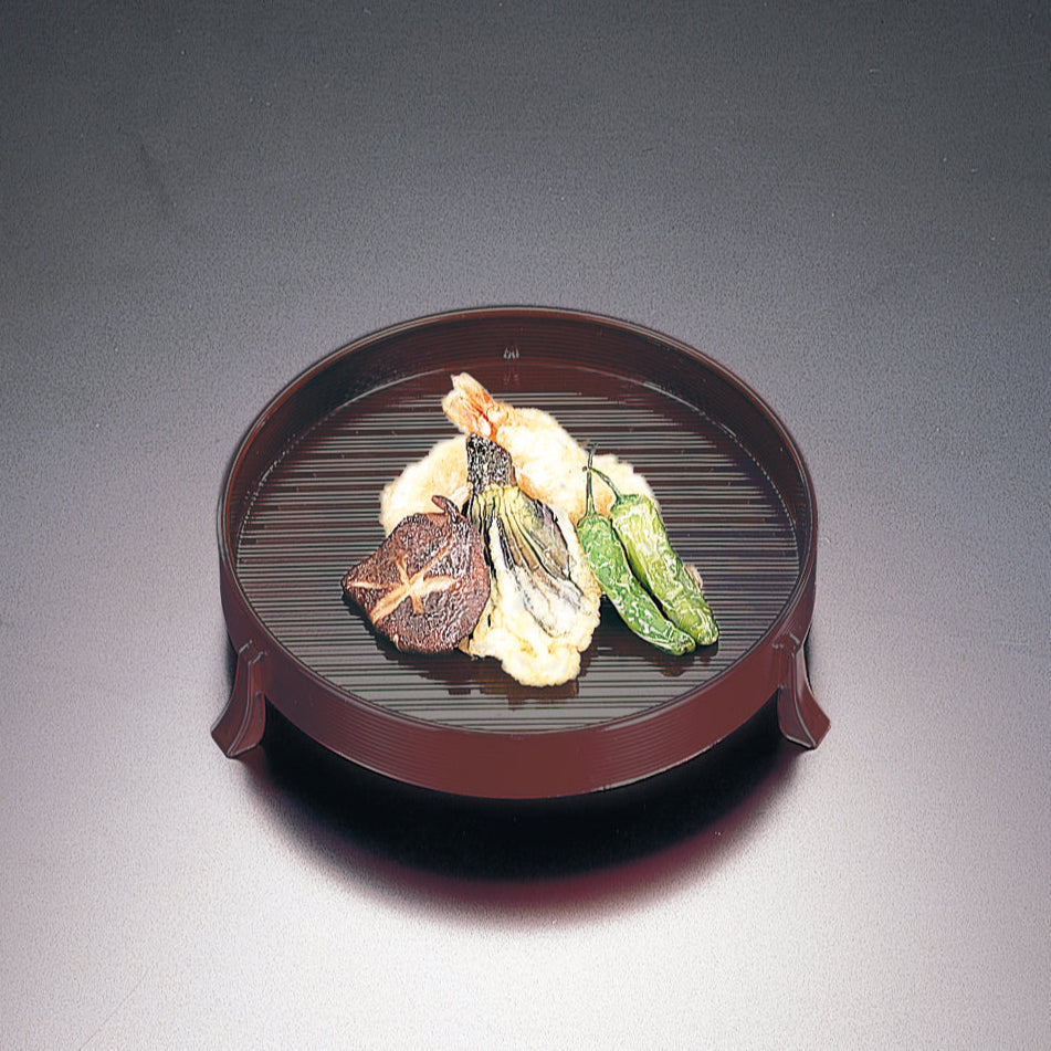 435-15211 6寸三ツ足皿 タメ