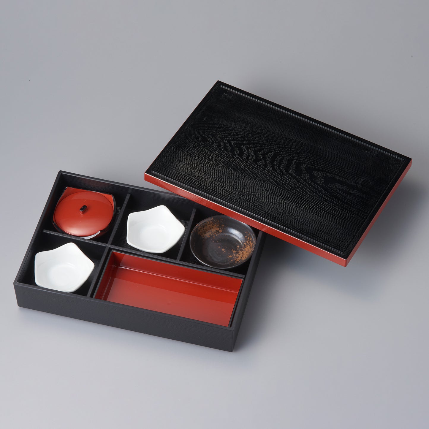 610-12004 黒吹焼〆9.5cm鉢