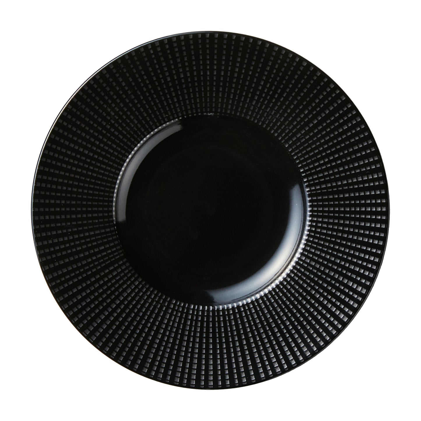 516-01098 銀彩十草 24cmプレート