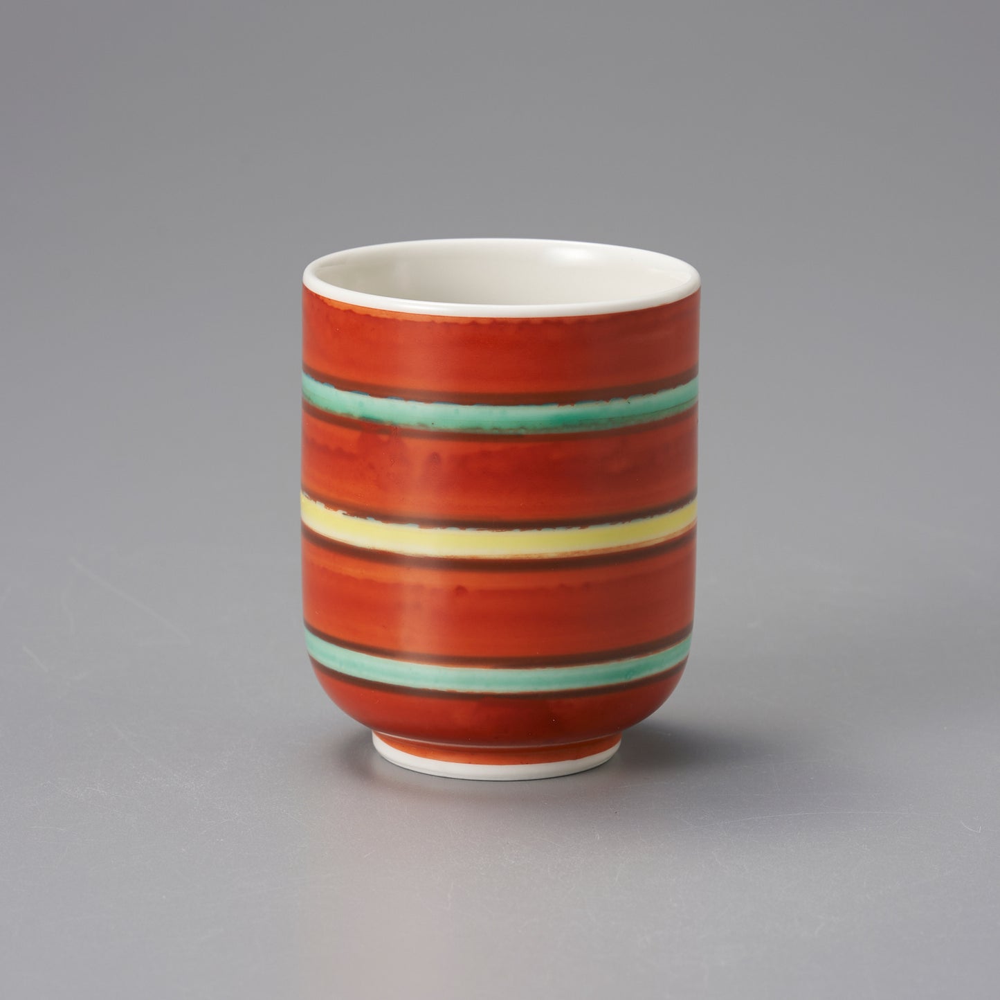 537-168012000 駒筋長湯呑 赤