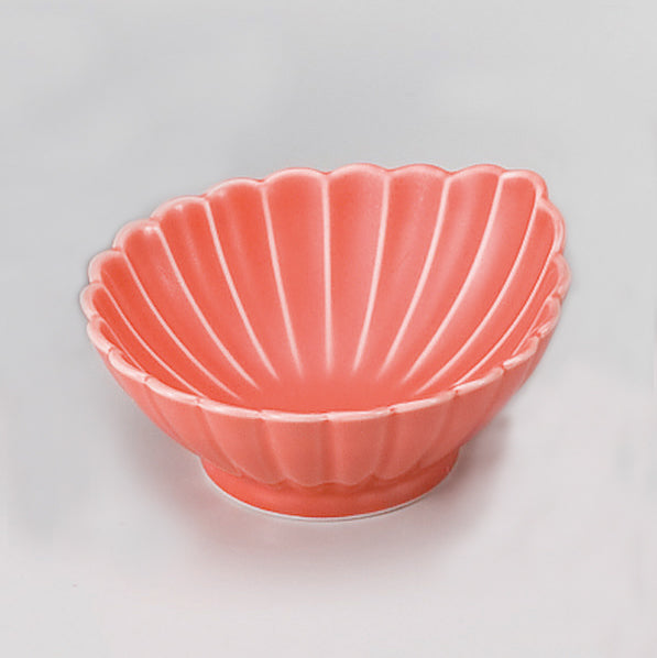 菊彫一方上り3.5寸小鉢