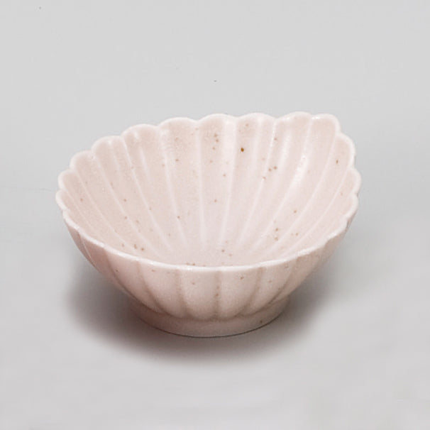菊彫一方上り3.5寸小鉢