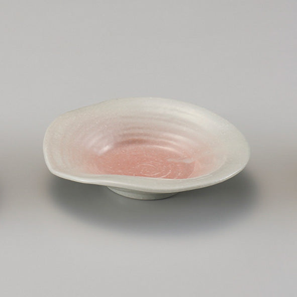 554-00010 桜雪片口刺身鉢