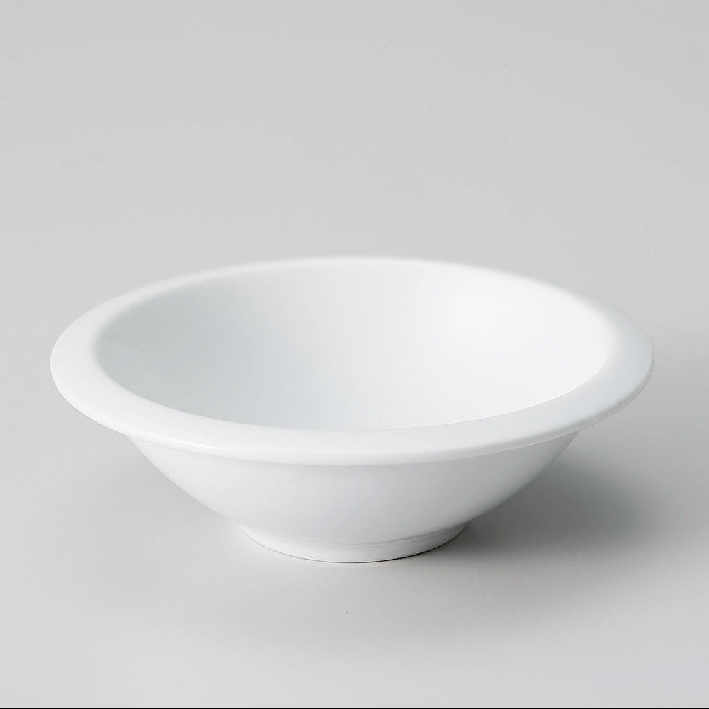 610-11075 渕付丸鉢 白