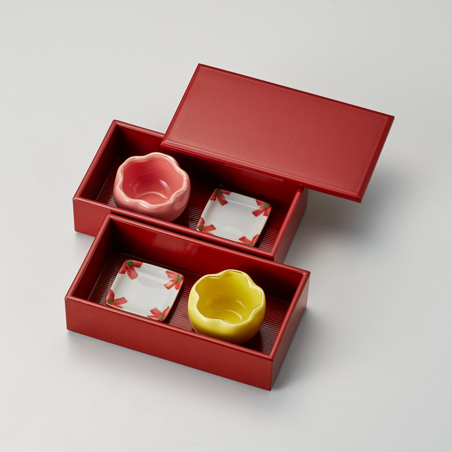 610-13008 紅矢印薬味皿