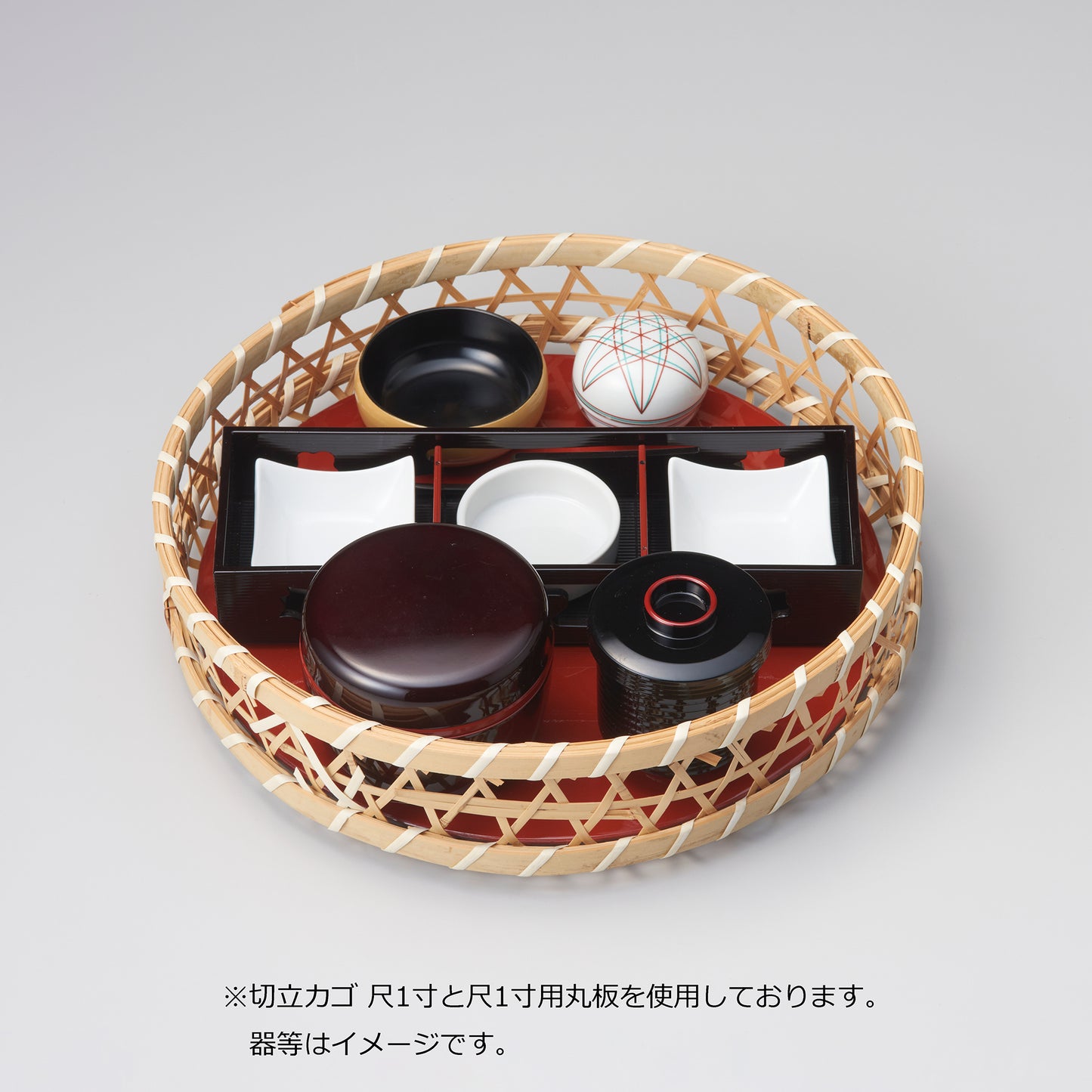竹 切立カゴのみ