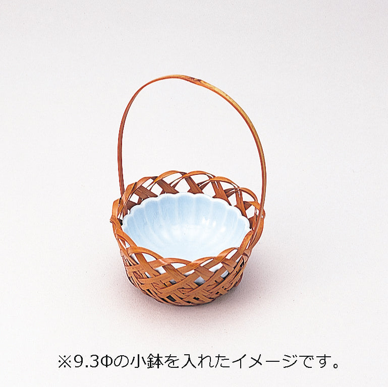 820-35009 竹 茶丸カゴ