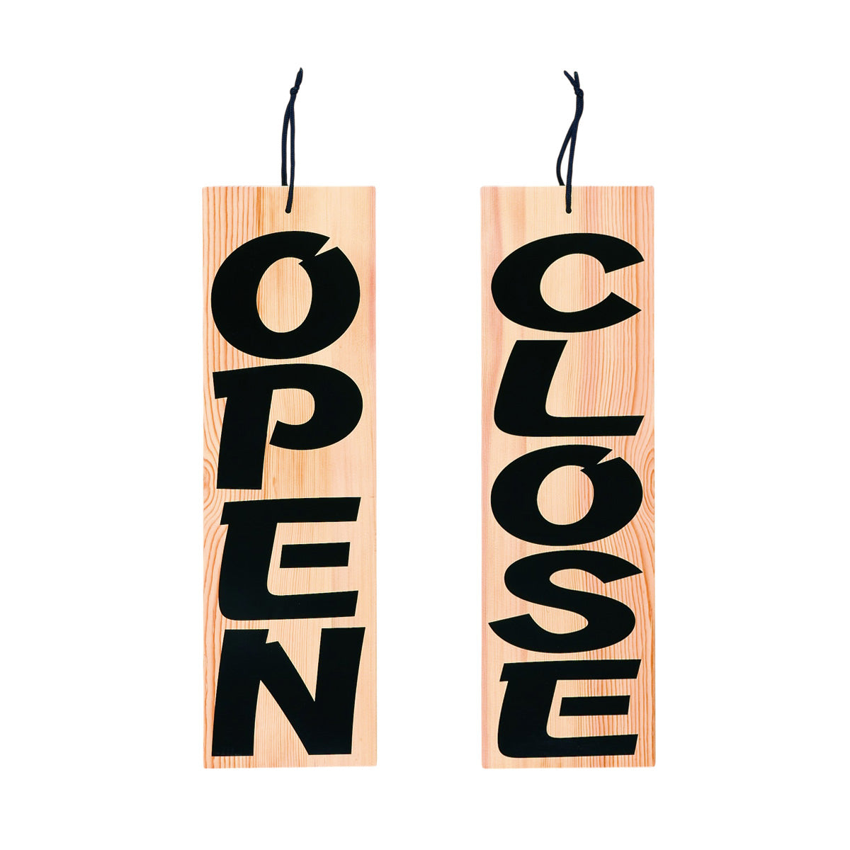 820-37008 木札 中 (表)OPEN (裏)CLOSE
