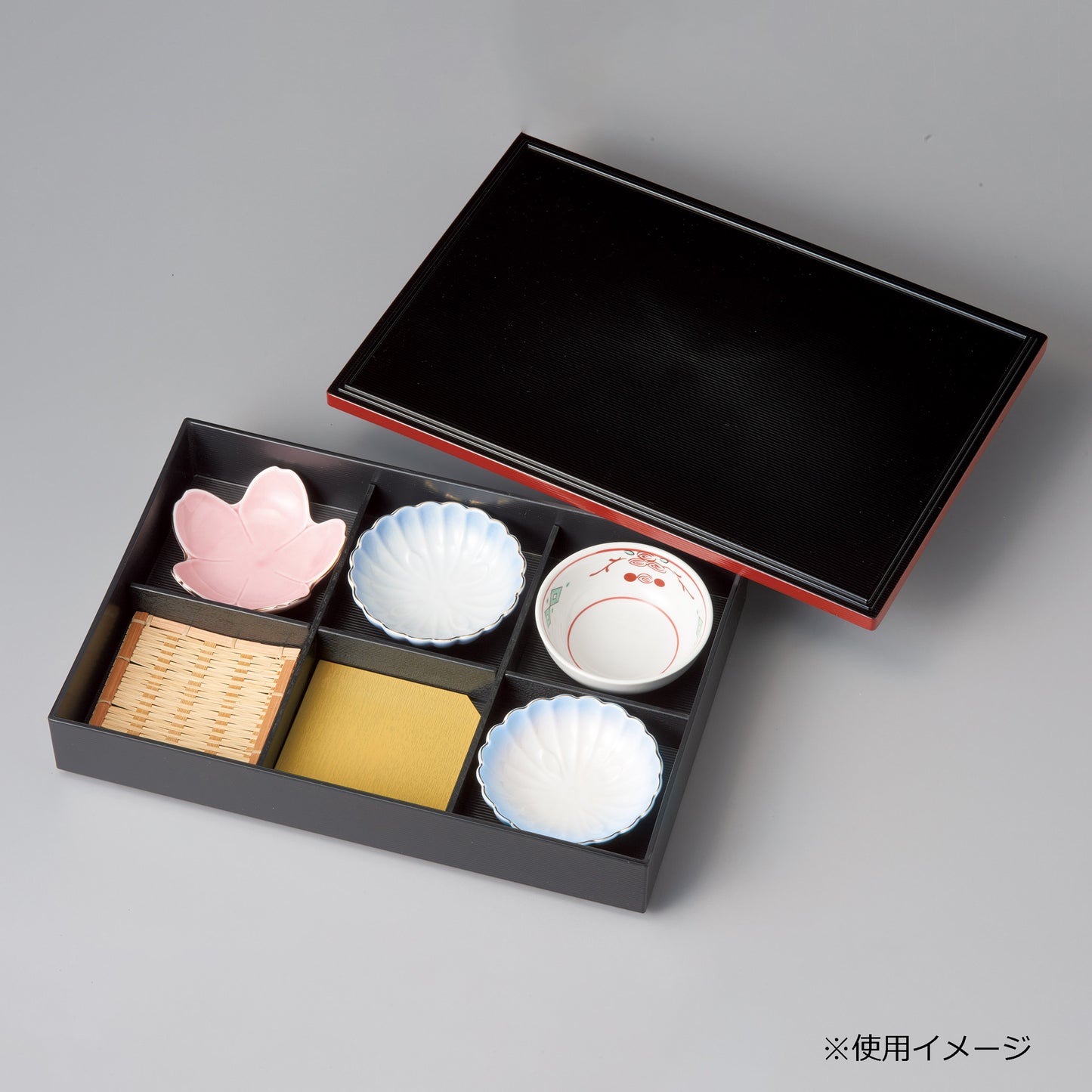 610-28058 新桜皿 ピンク