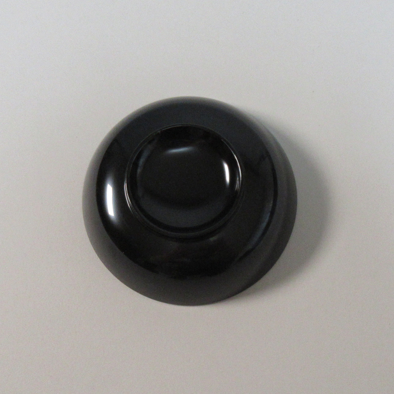 S25-25 八十椀 汁椀 黒 蓋のみ<10個セット>