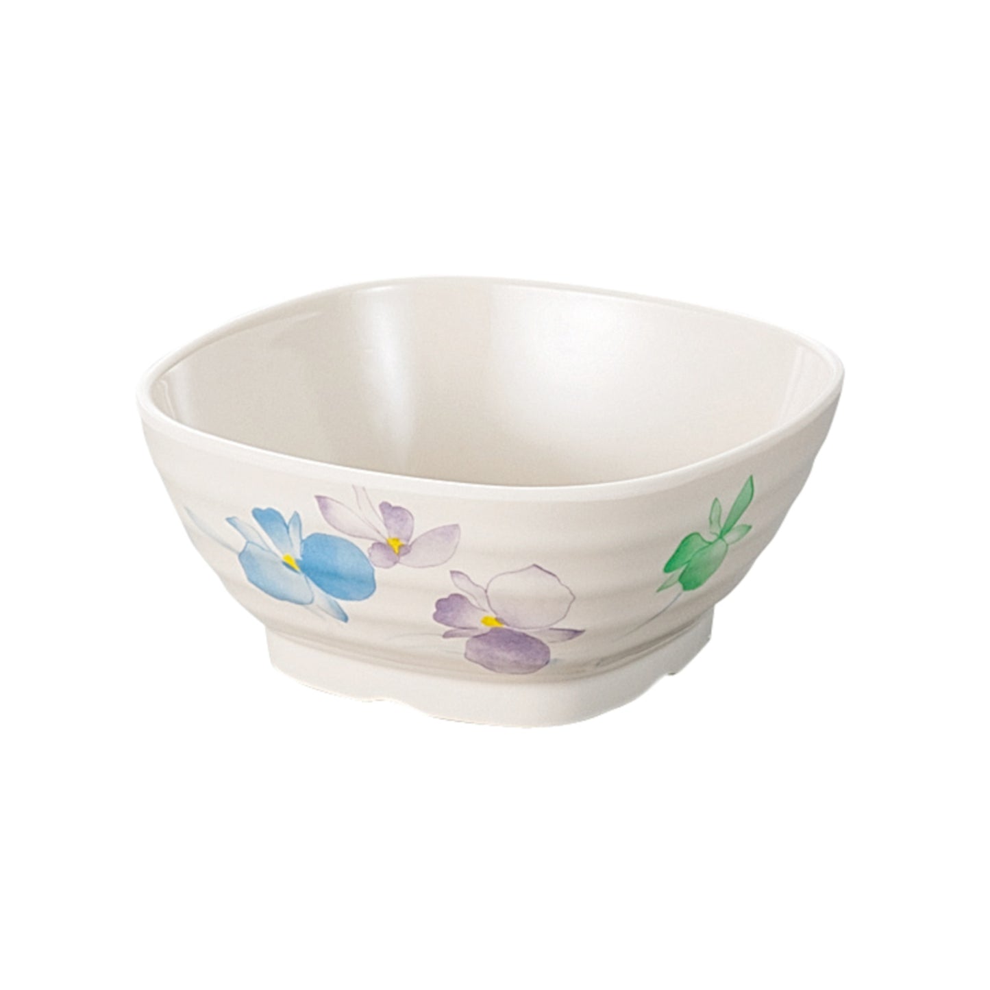 105-10042-19 すみれ 角小鉢 (VO-50)