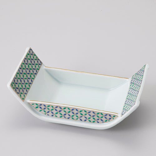 000-436 七宝地紋両上り中付