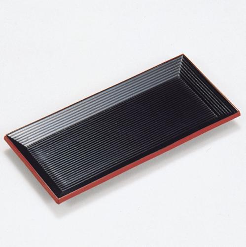 千筋オシボリ 黒渕朱