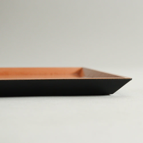 峰定盆 メイプル(ベージュ木目)耐熱 ノンスリップ盆