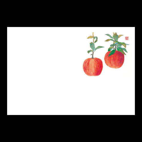 201-10235 38cm上質紙マット 新りんごの実(10~12月)