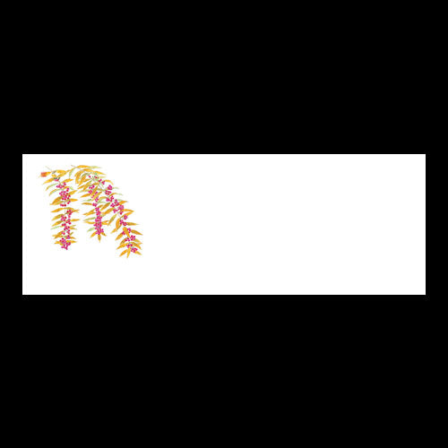192-20082 箸置雲竜和紙マット 紫式部(9~12月)