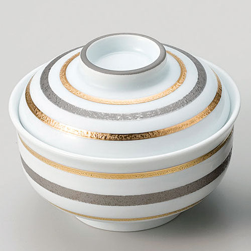 707-10356 白金銀彩小蓋物