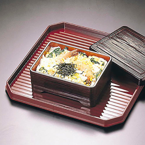 ヘギメ丼重 タメ内朱
