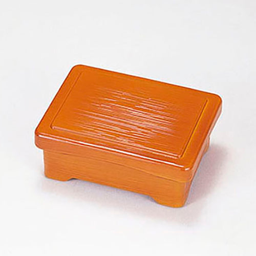 380-19122 ヘギメ丼重 春慶内朱