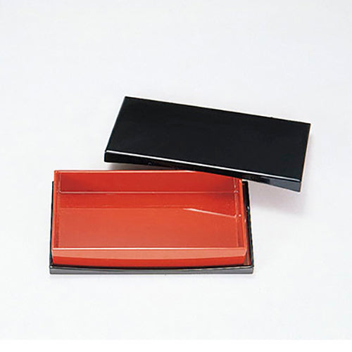 320-32511 洛西弁当1段<朱角長仕切付>