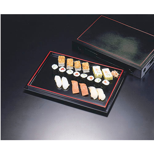 300-33321 三条松華堂 黒天朱<台・蓋>